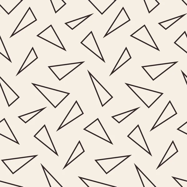Driehoeken geometrische naadloze patroon. — Stockvector
