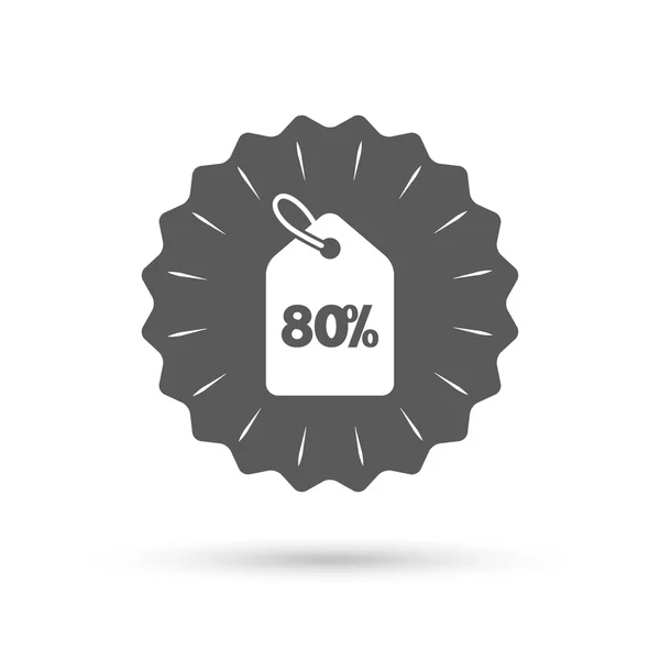 80% τιμή πώλησης — Διανυσματικό Αρχείο