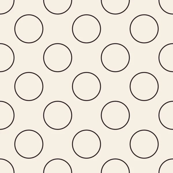 Cercles dénudé motif géométrique sans couture . — Image vectorielle