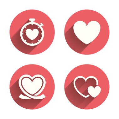 kalp şerit simgeler