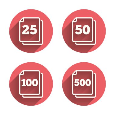 Paketi yaprak simgeleri.