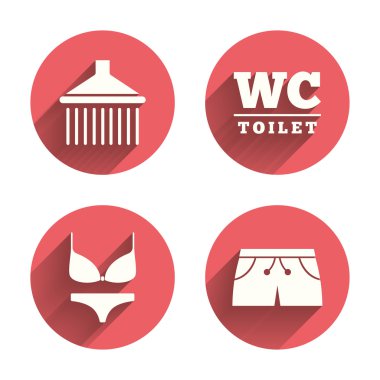 Yüzme Havuzu simgeler.