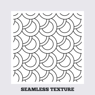 Elimden daireler geometrik seamless modeli.