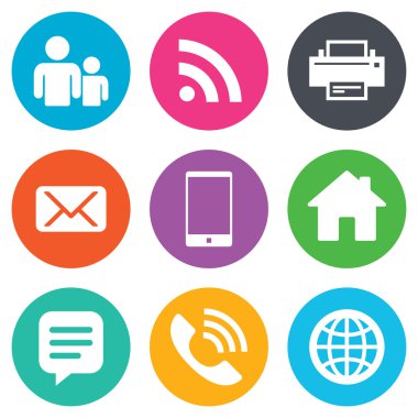 İlgili kişi, posta kutsal kişilerin resmi. İletişim işaretleri.