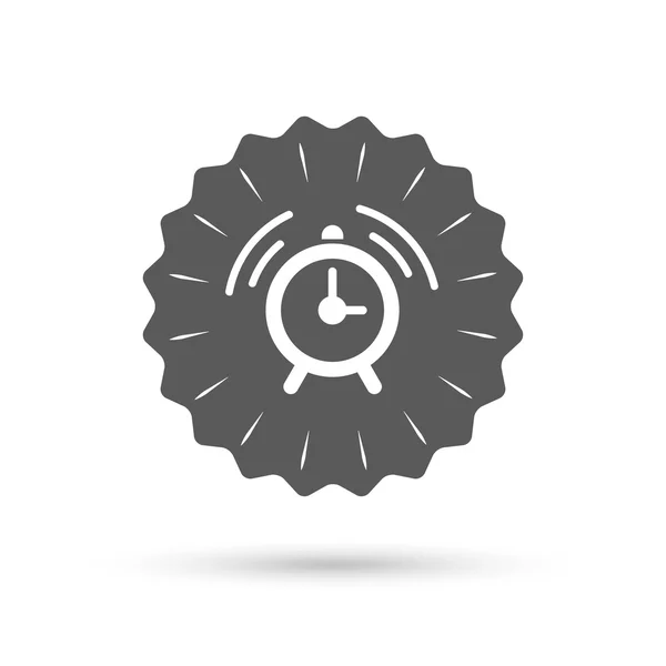 Alarmklok pictogram. — Stockvector