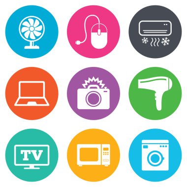 Ev aletleri, aygıt simgeleri.