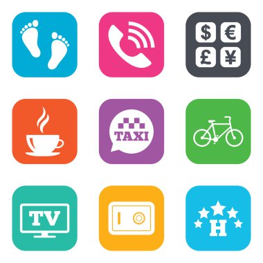 Otel, apartman simgeler Hizmetleri..