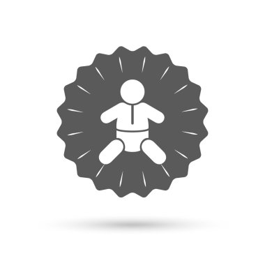 Bebek Bebek işareti simgesi.