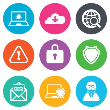 Internet gizlilik simgeler.