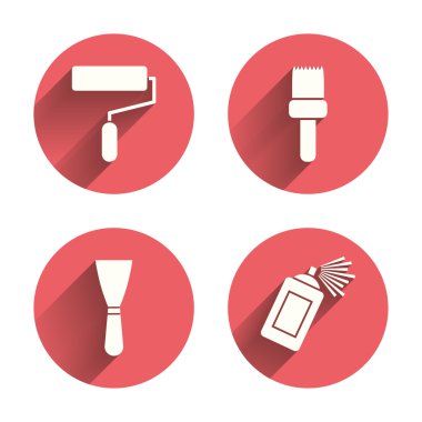 rulo, fırça simgeler