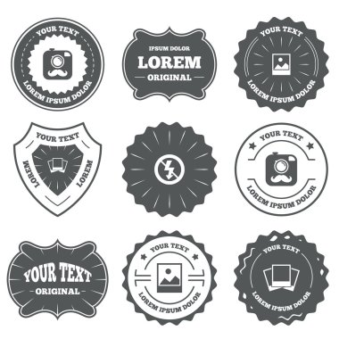 Fotoğraf makinesi simgeleri