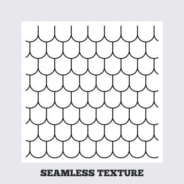 Çatı kiremit geometrik seamless modeli.