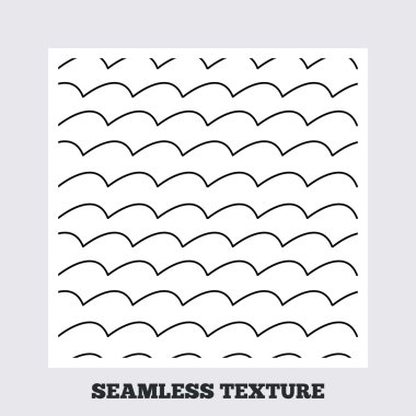 Dalgalar şeritli geometrik seamless modeli.