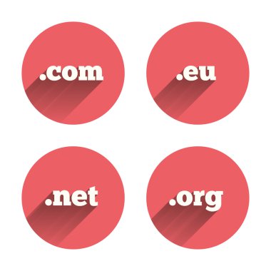 üst düzey etki alanları işaretleri.