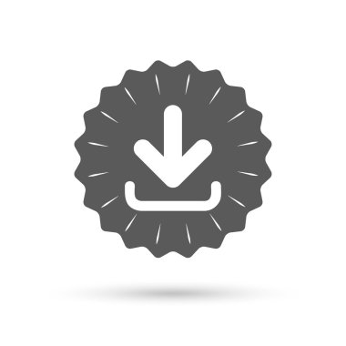 Download Icon. Yükle düğmesi.