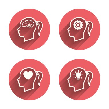 baş beyin ikonları ile