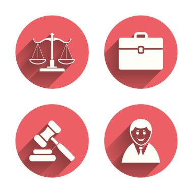 Adalet simgelerin ölçekler