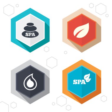 Spa simgeler taşlar