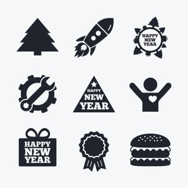 Mutlu yeni yıl işaretleri