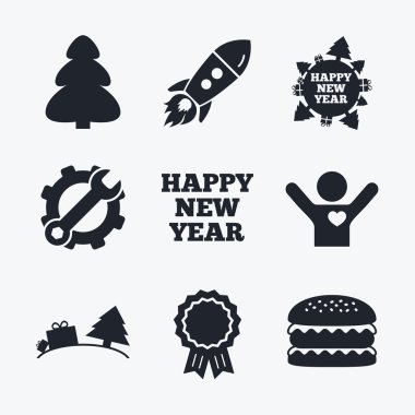 Mutlu yeni yıl işaretleri