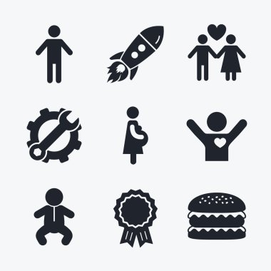 Aile ömür boyu simgeler.