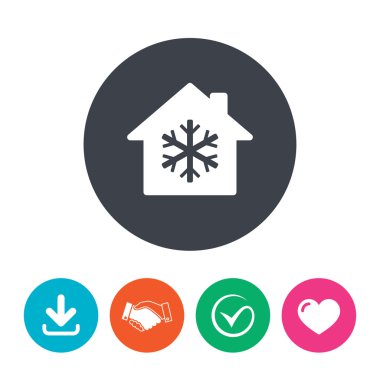 Klima kapalı simge.