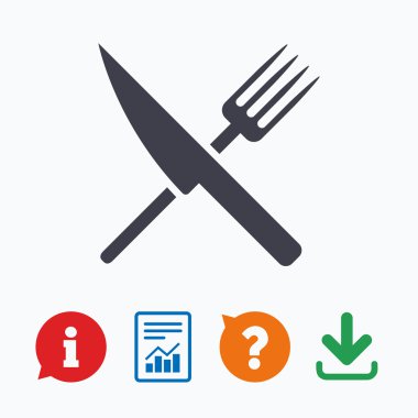 Gıda işareti simgesi.