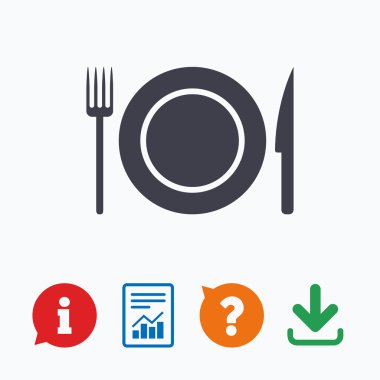 Gıda işareti simgesi.