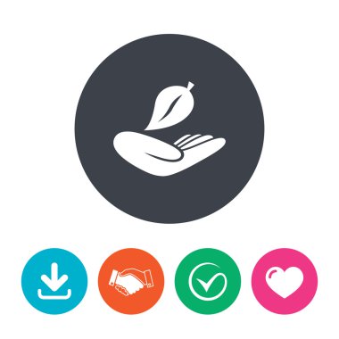 Doğa sigorta işareti.