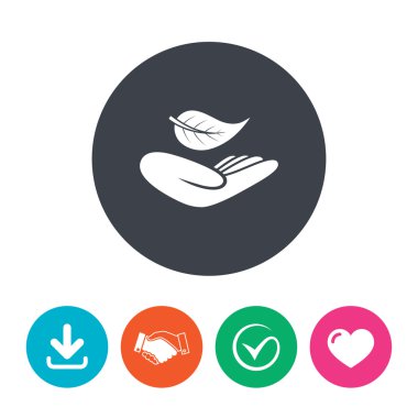 Doğa sigorta işareti.