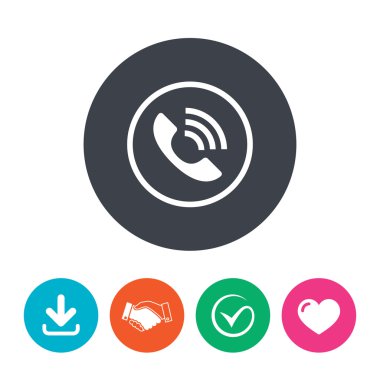 telefon işareti simgesi