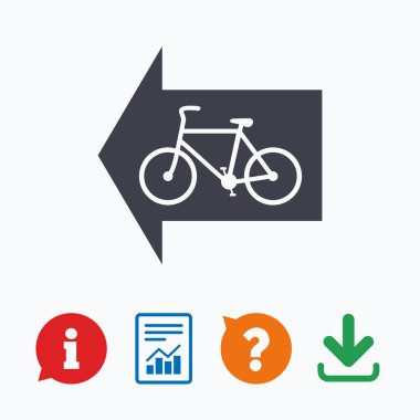 Bisiklet yol iz işareti