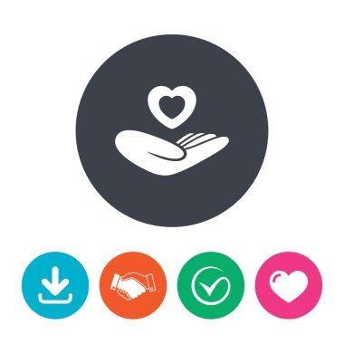 hayat sigortası işareti.