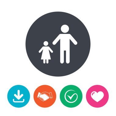 tek ebeveynli aile ile çocuk