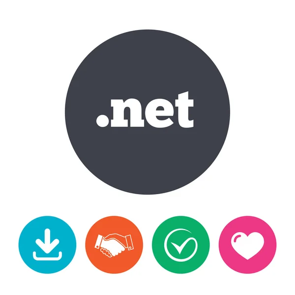 Domain-Netzzeichen — Stockvektor