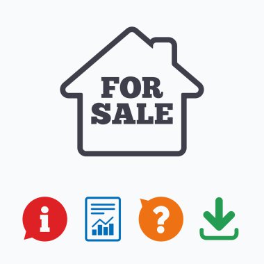 Satılık işareti simgesi.