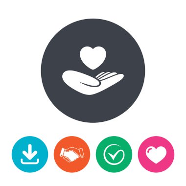 hayat sigortası işareti.