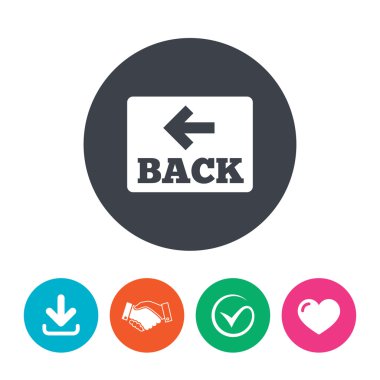 ok işareti simgesi.