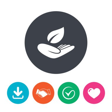 Doğa sigorta işareti.