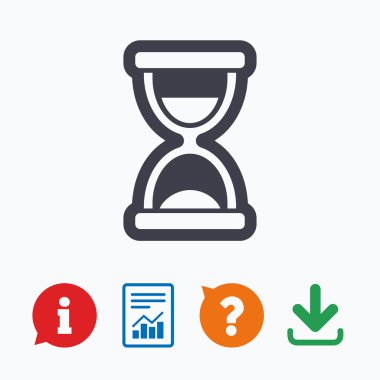 kum saati işareti simgesi.