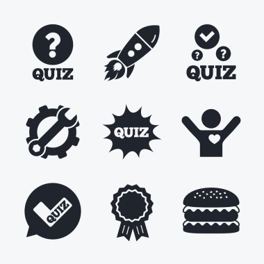 Simgeler quiz. Konuşma balonu