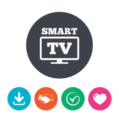 Geniş ekran akıllı Tv işareti
