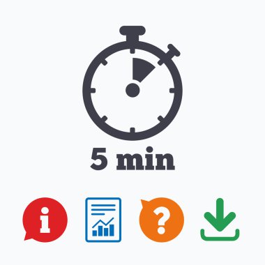 Zamanlayıcı işareti simgesi.