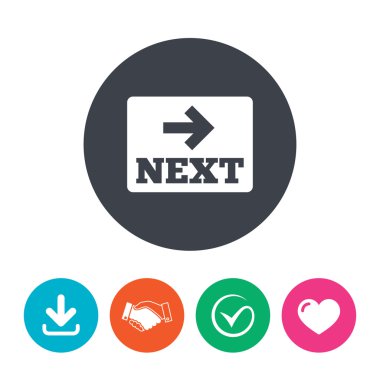 ok işareti simgesi.