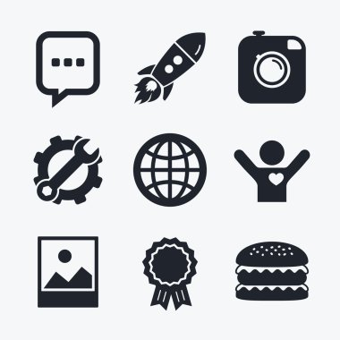 Sosyal medya simgeleri.