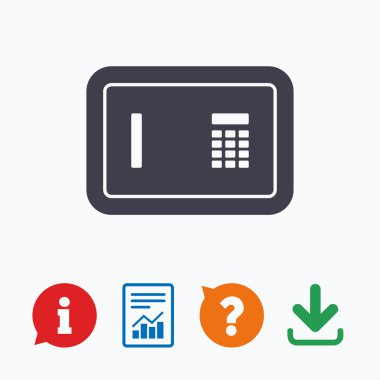 Güvenli işareti simgesi.