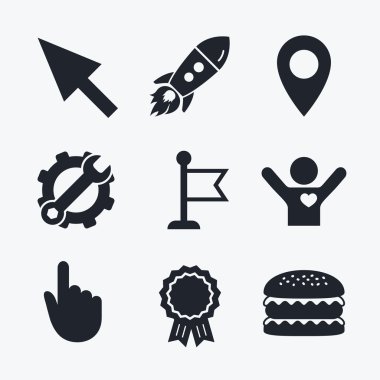 Fare imleci simgesi.