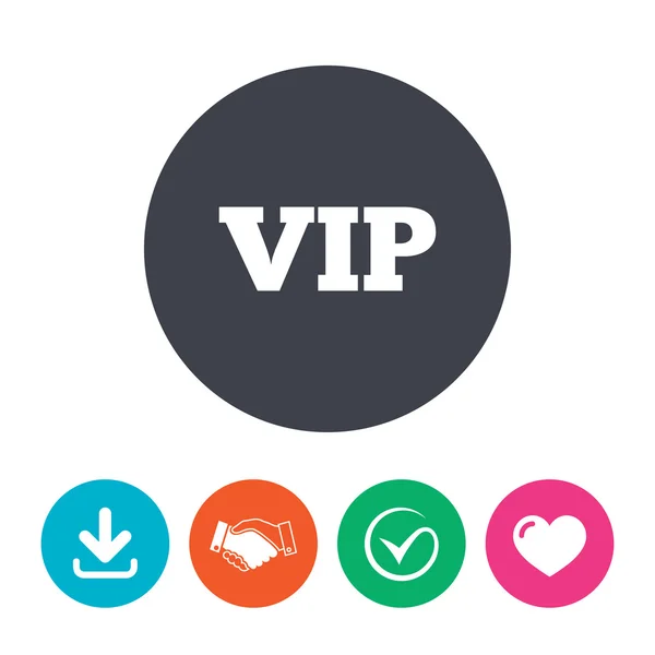 Vip sign icon. — Stock Vector