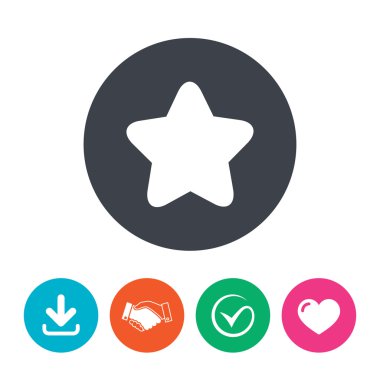 Yıldız işareti simgesi.