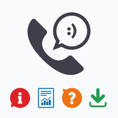 telefon işareti simgesi. simge desteği.